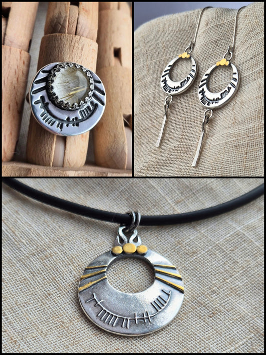 Banlaoch 'female warrior' pendant