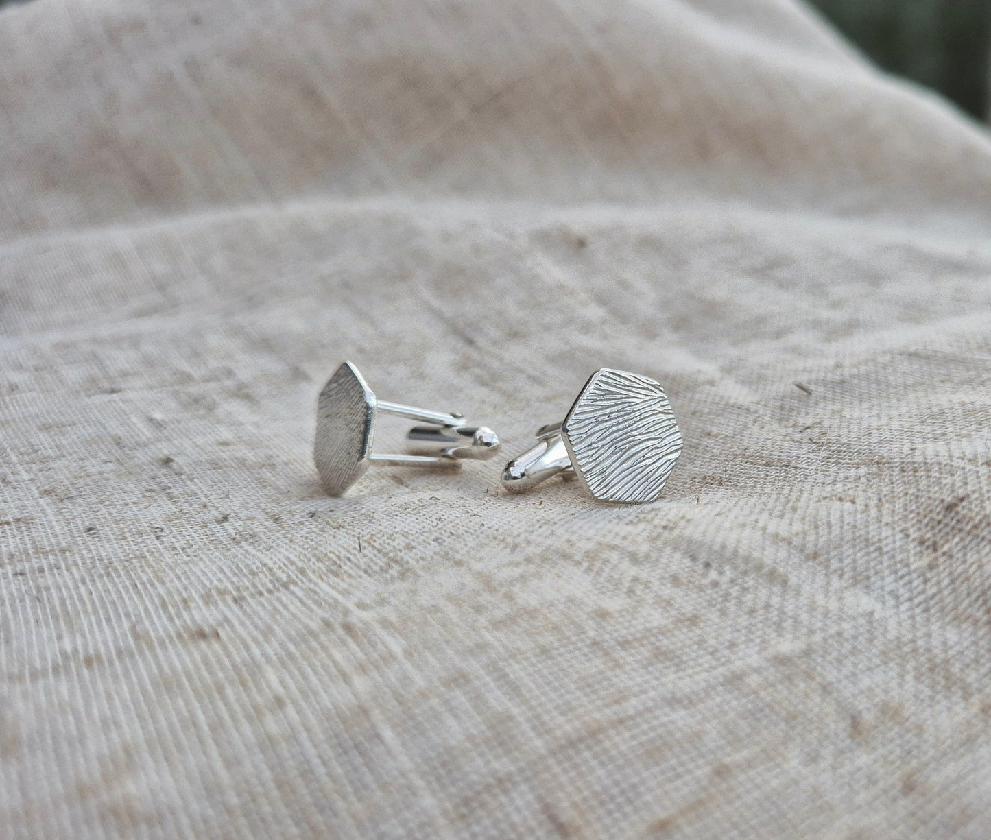 Causeway stone cufflinks - made to order