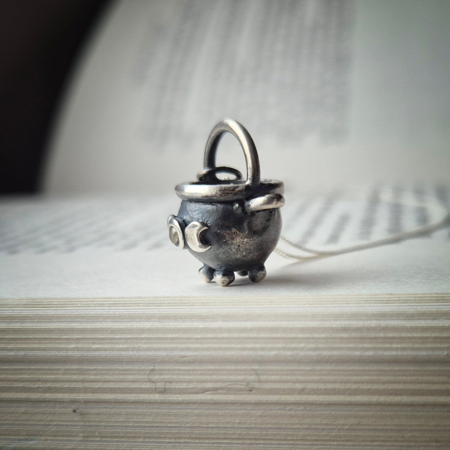 Cauldron charm - triple goddess