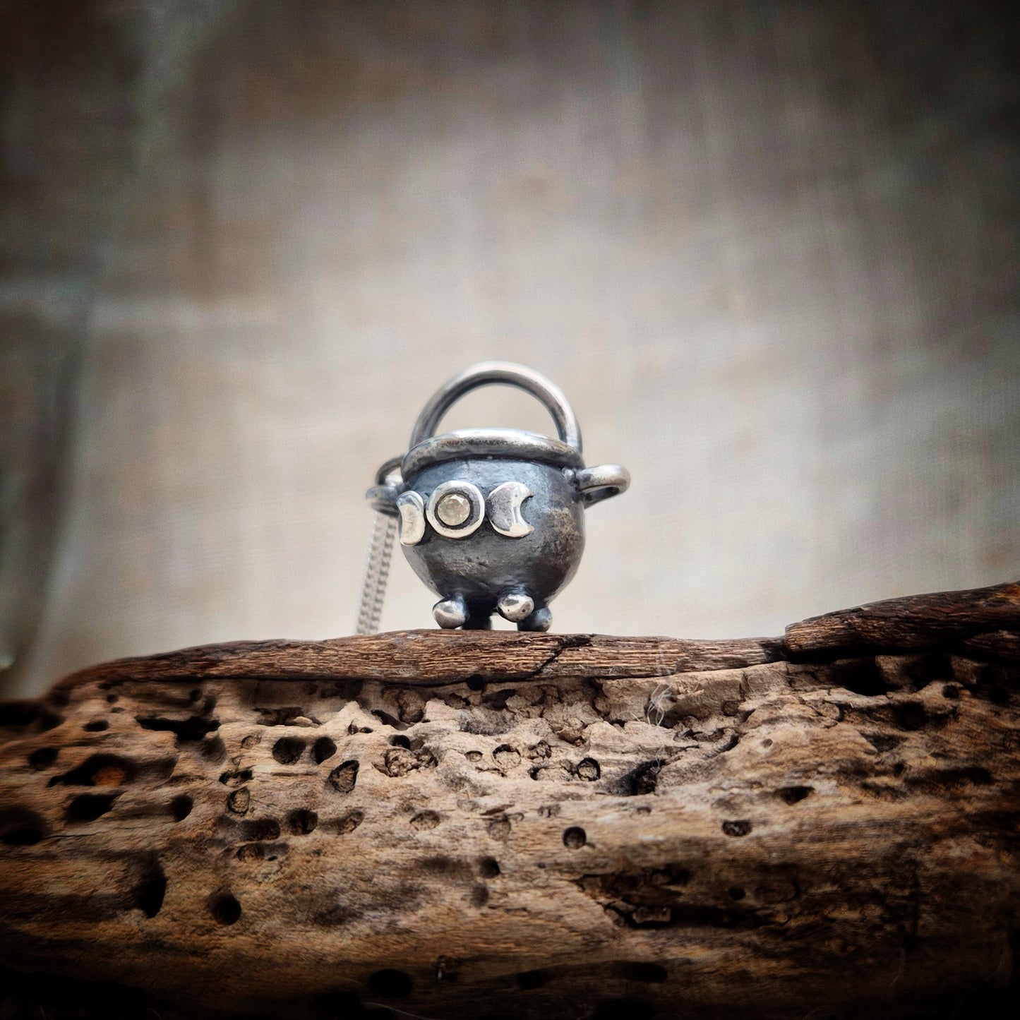Cauldron charm - triple goddess