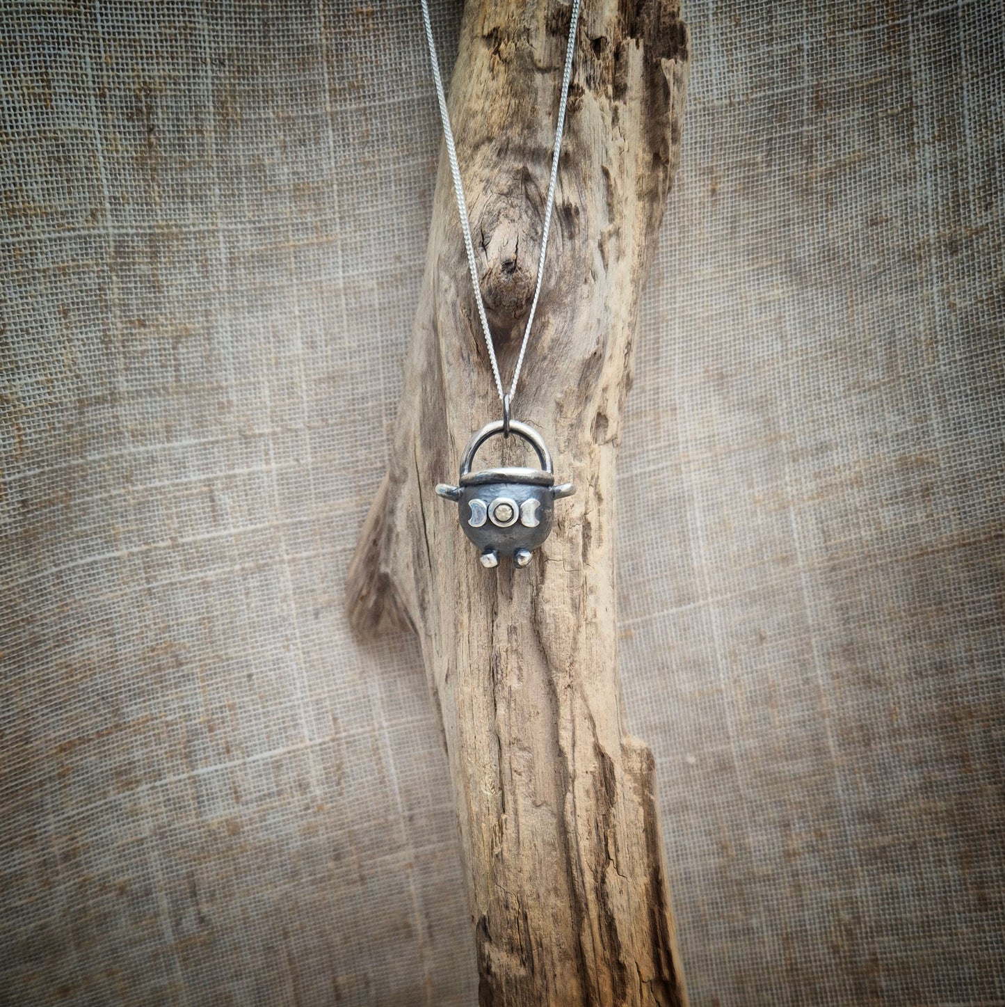 Cauldron charm - triple goddess