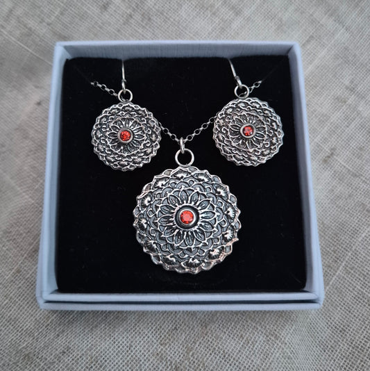 Mandala flower set