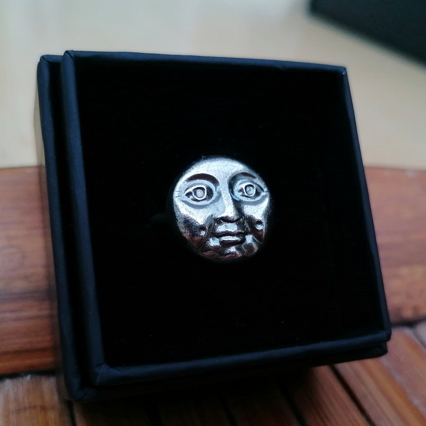 Moon man ring