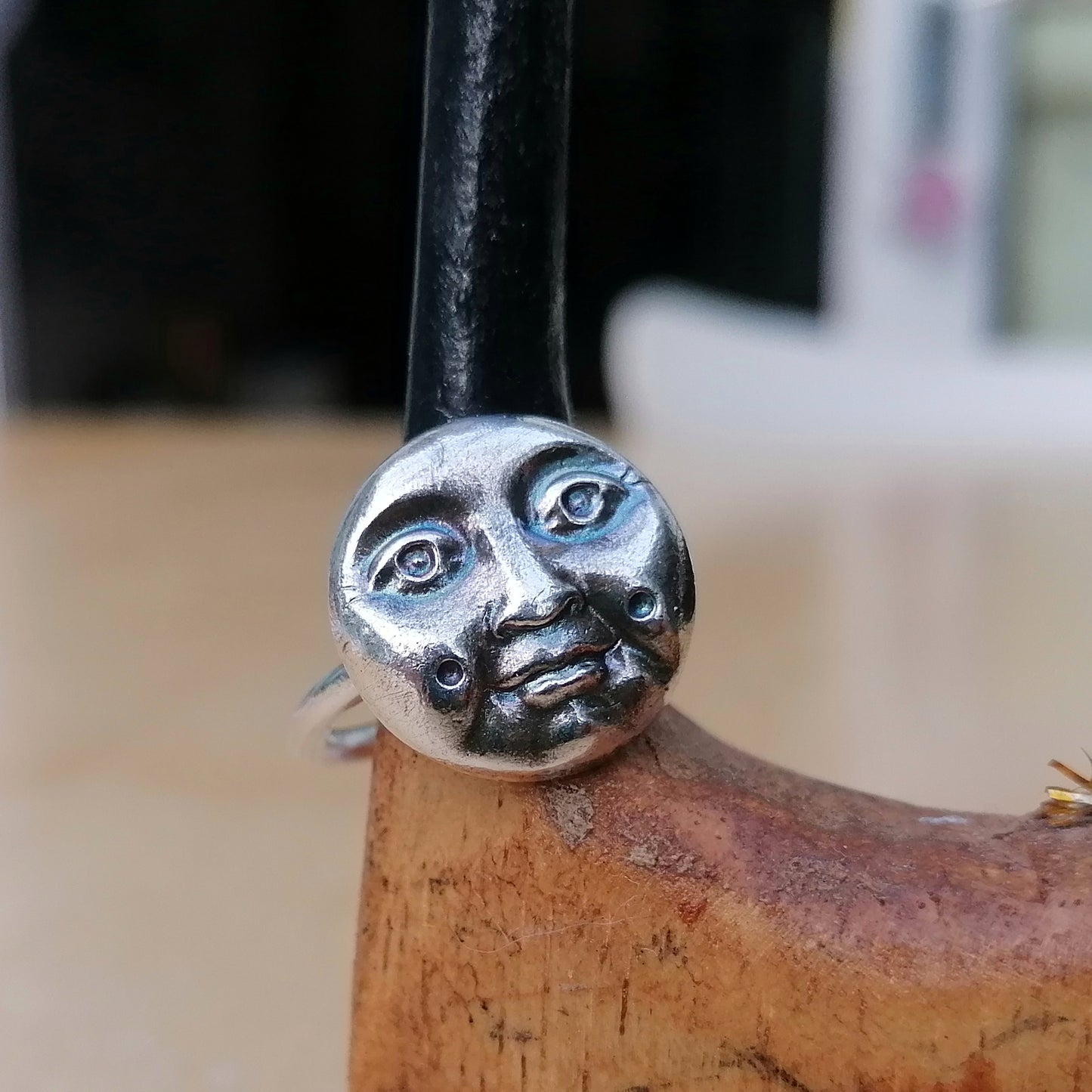 Moon man ring