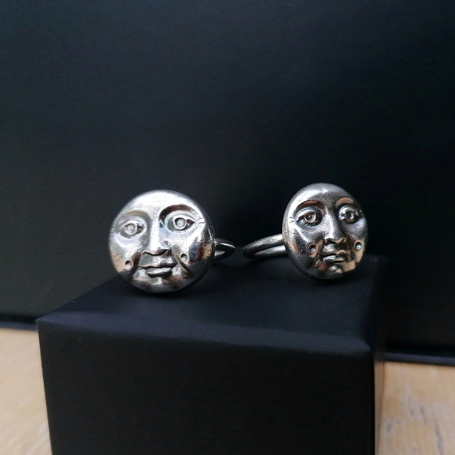 Moon man ring