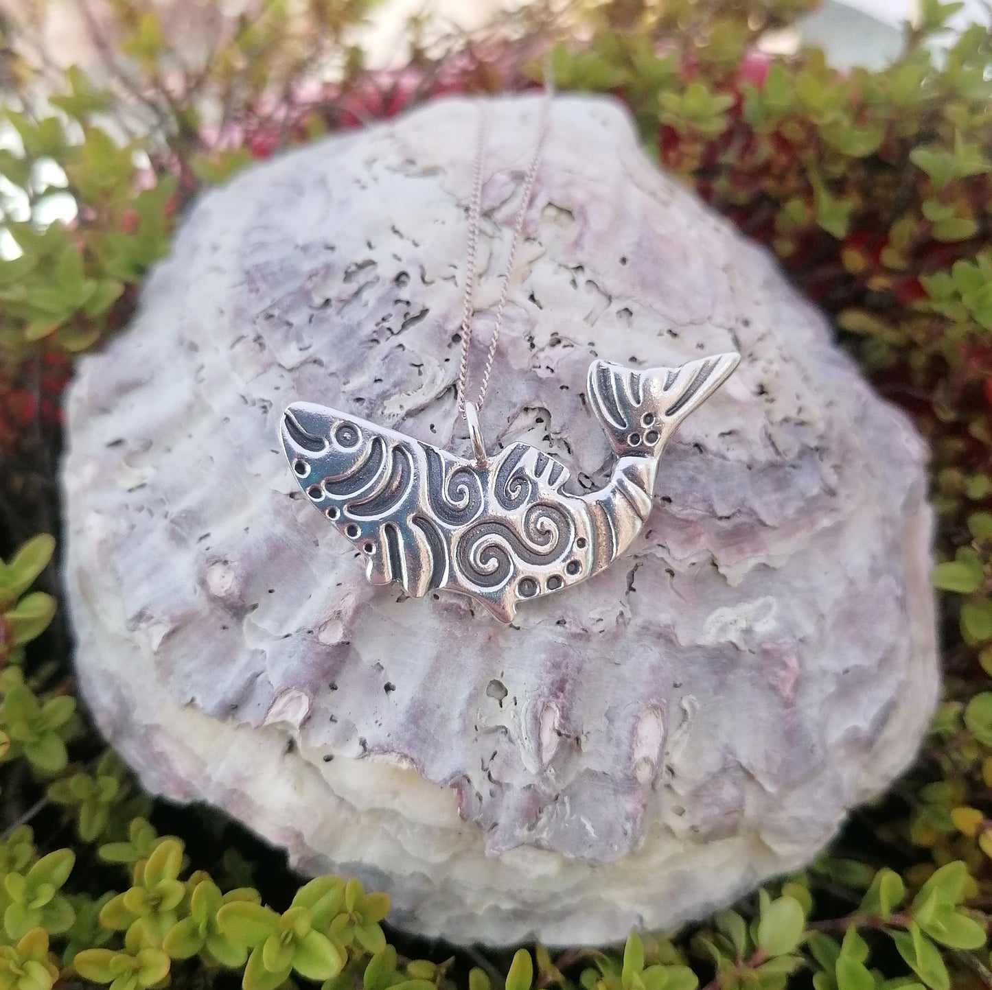Salmon of knowledge pendant