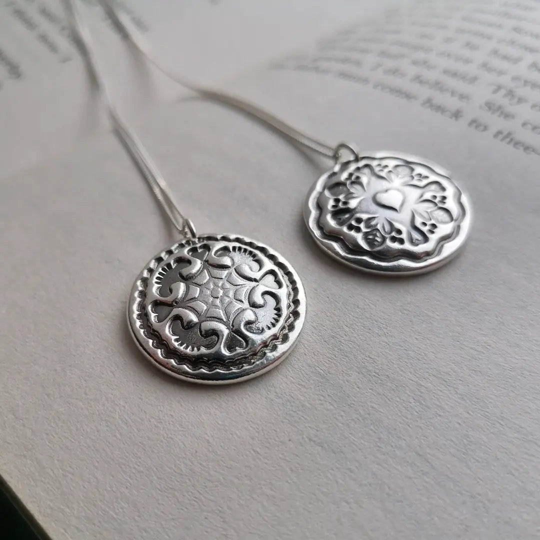 Nature motifs pendant - made to order
