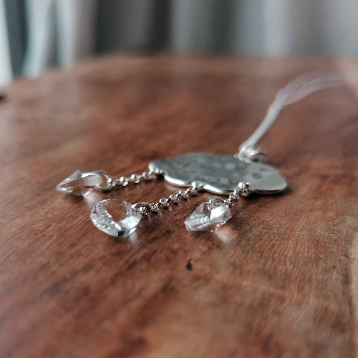 Rainy day pendant - one available