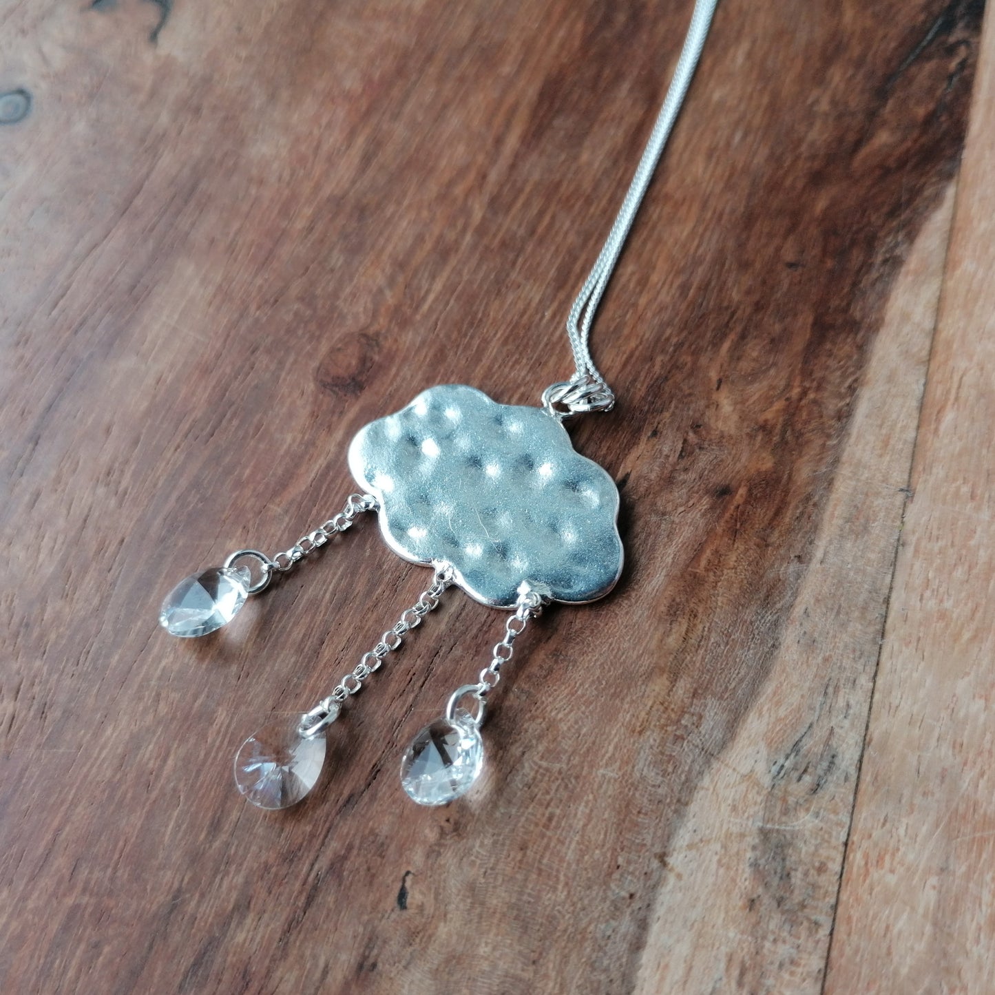 Rainy day pendant - one available