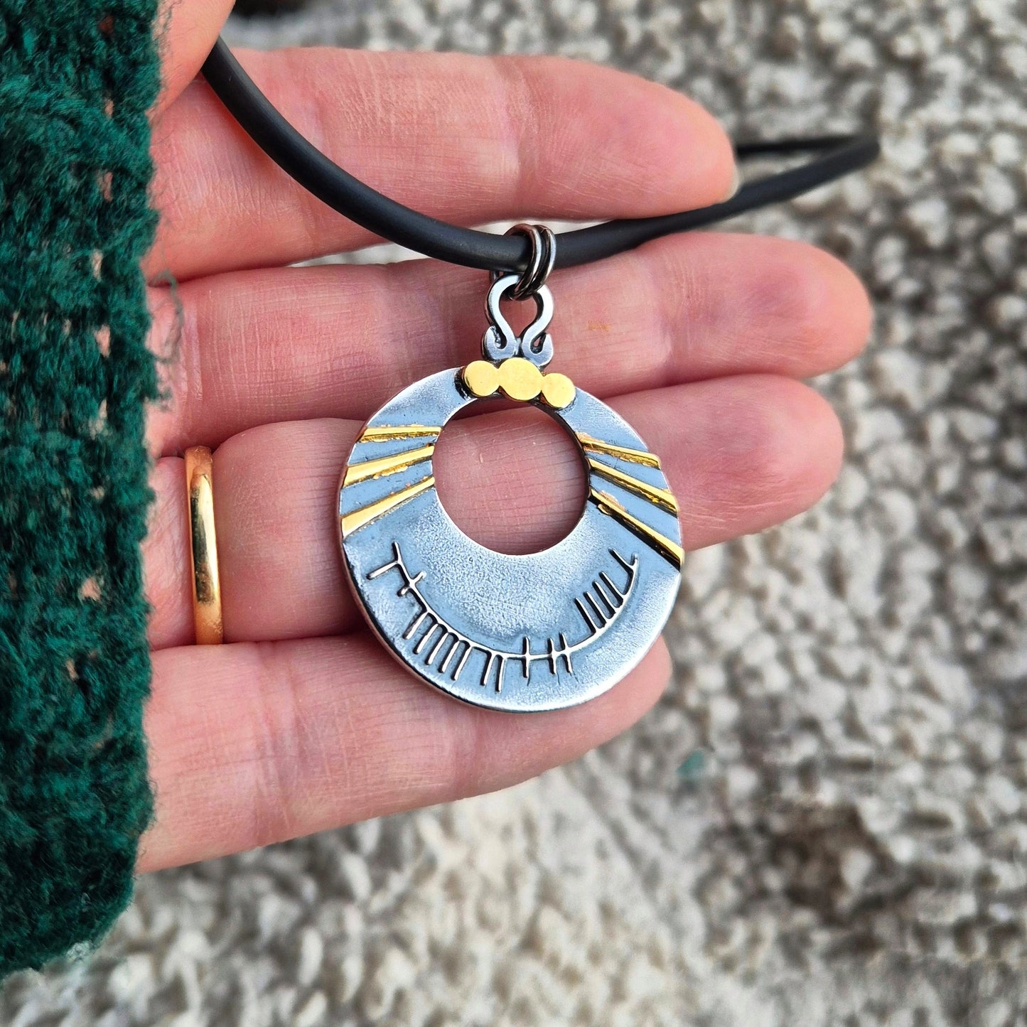 Banlaoch 'female warrior' pendant