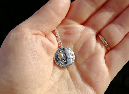 Scrabo Tower with sparkling moon