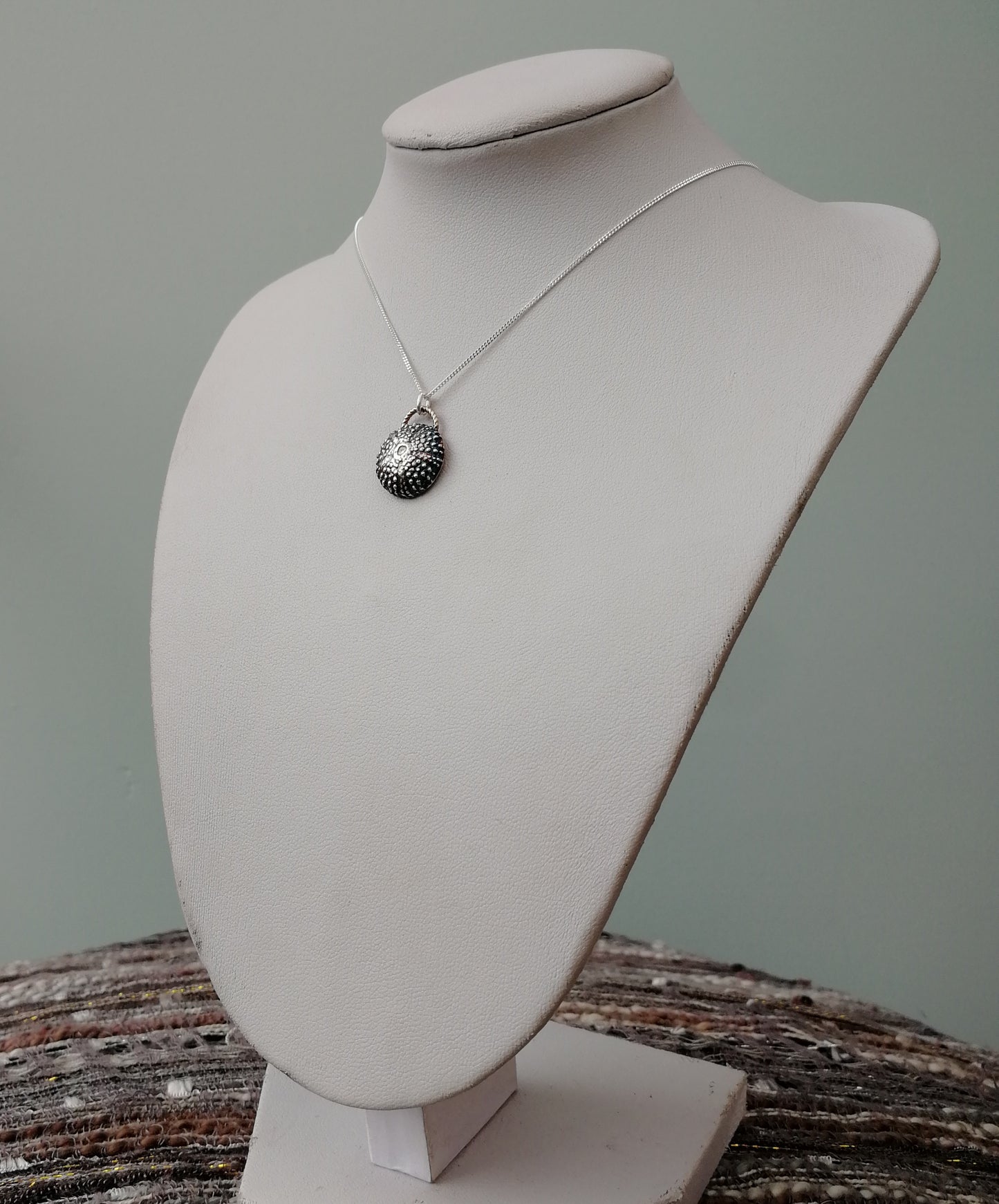 Sea urchin pendant - made to order