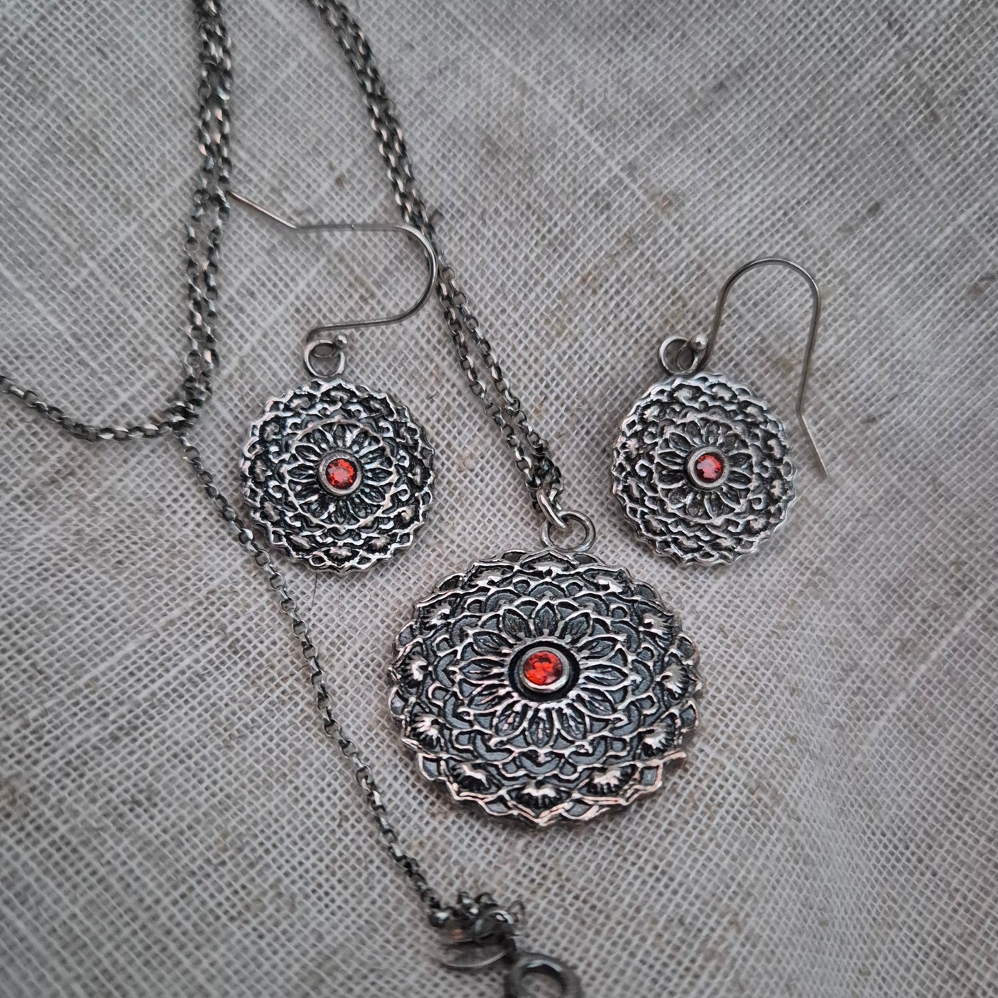 Mandala flower set