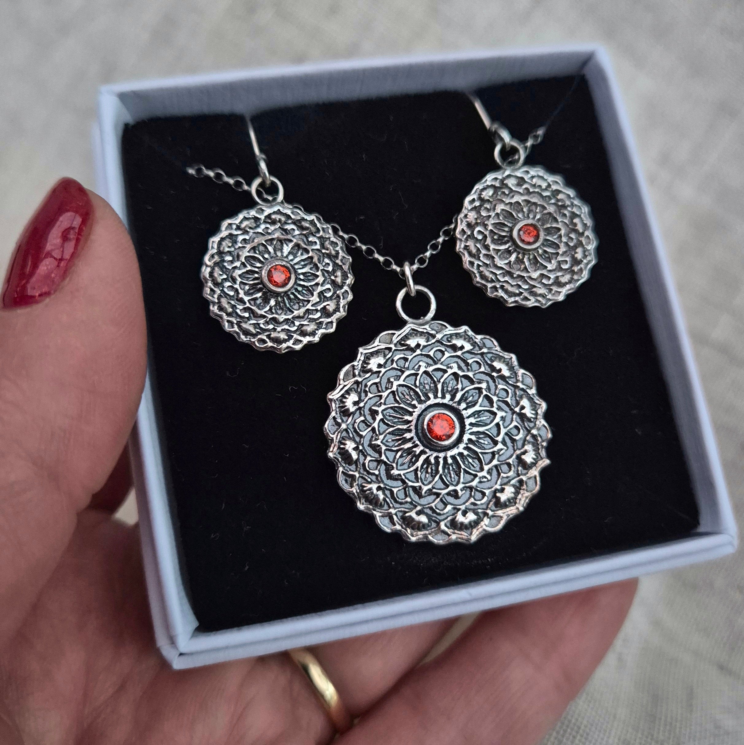 Mandala flower set