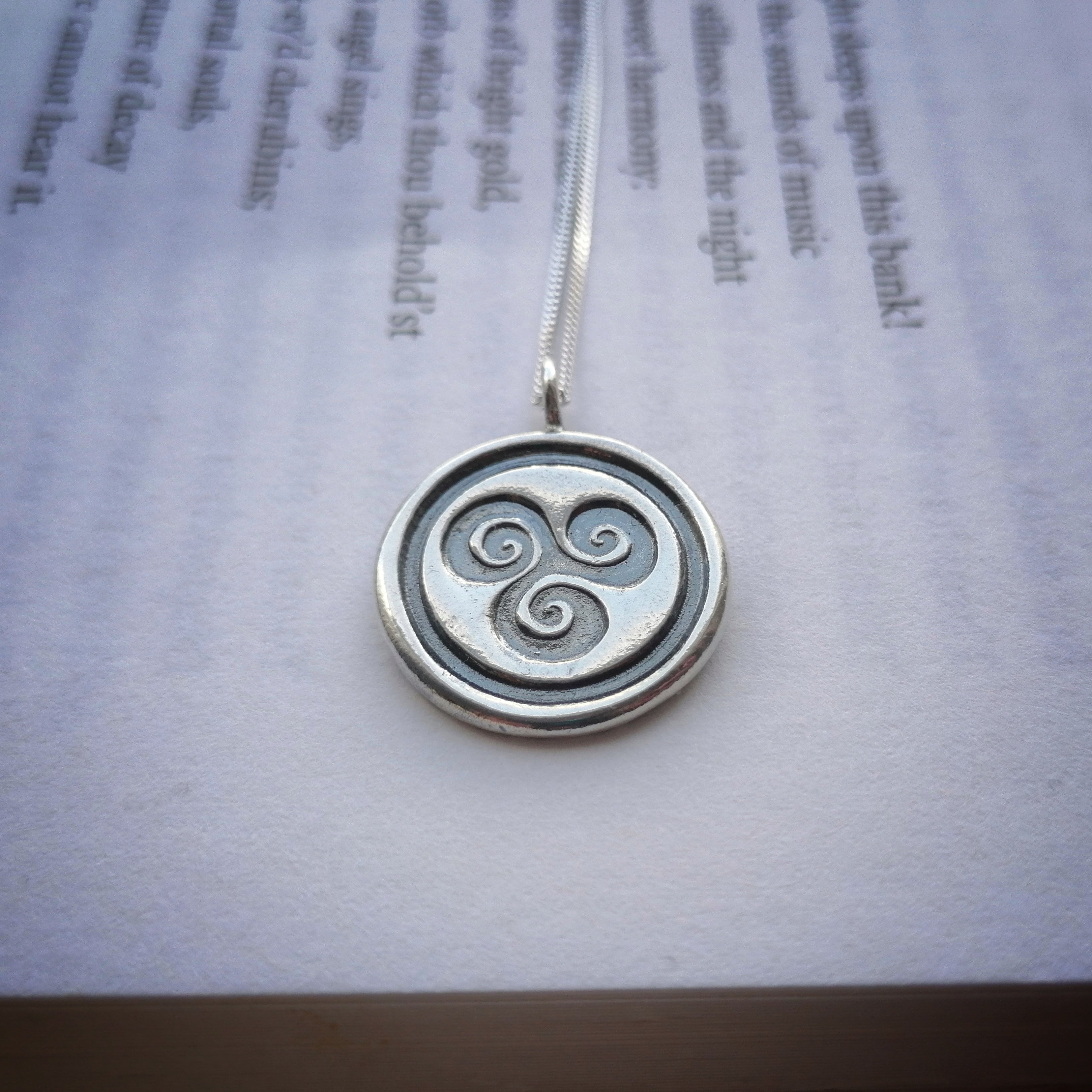 Triskele pendant