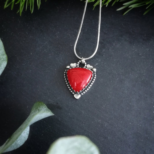 Rosarita heart pendant