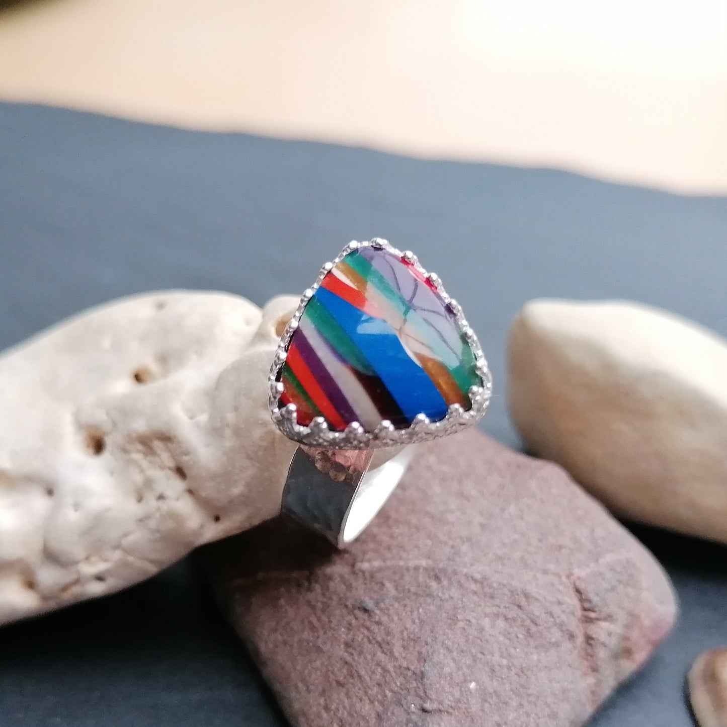 Surfboard resin ring
