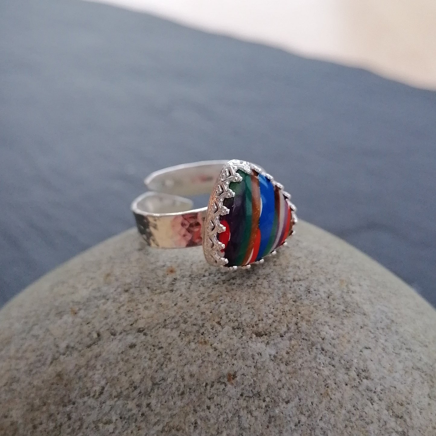 Surfboard resin ring