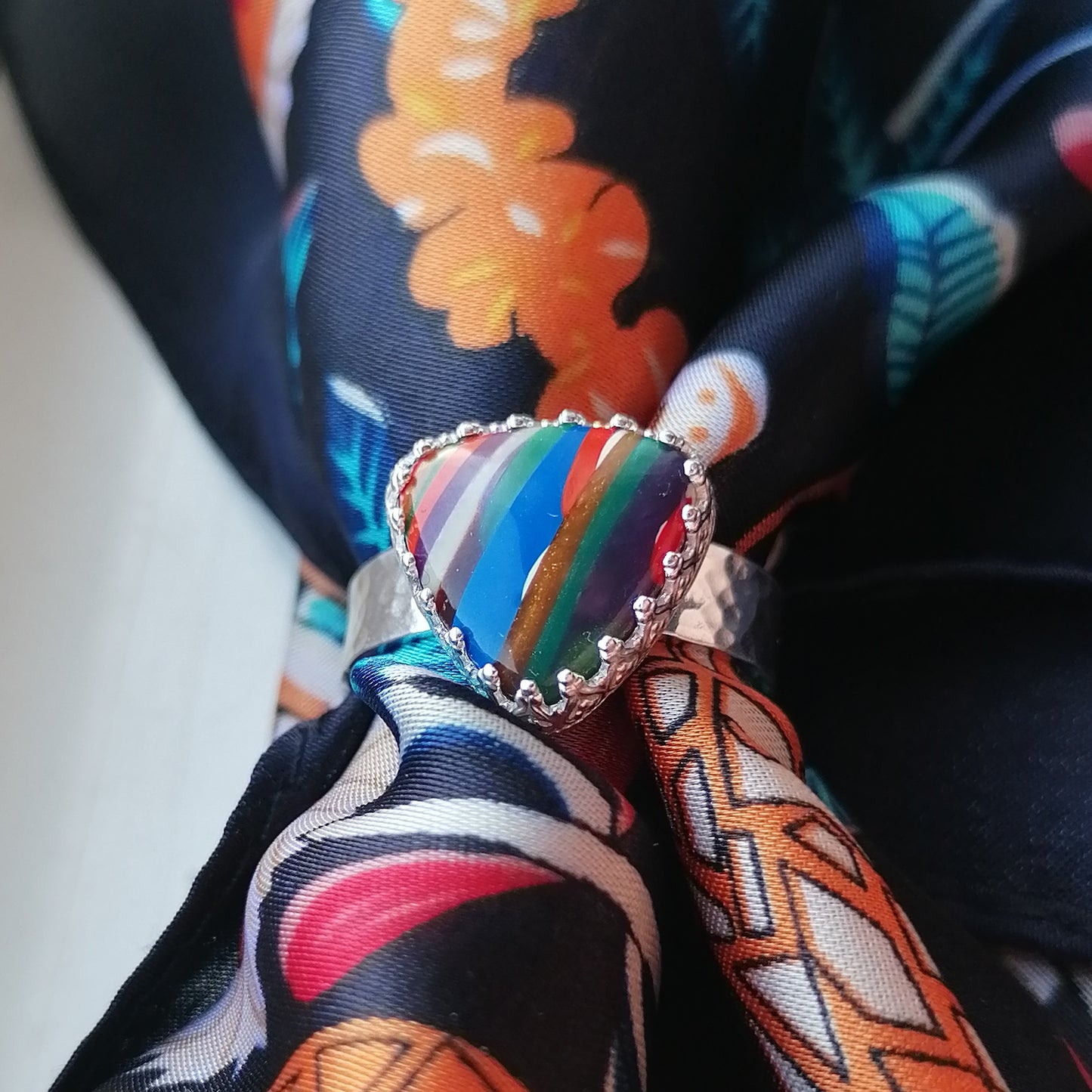 Surfboard resin ring