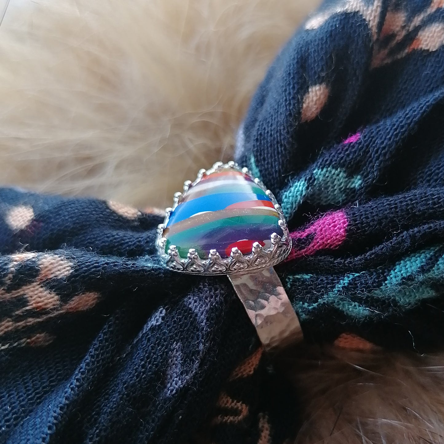 Surfboard resin ring