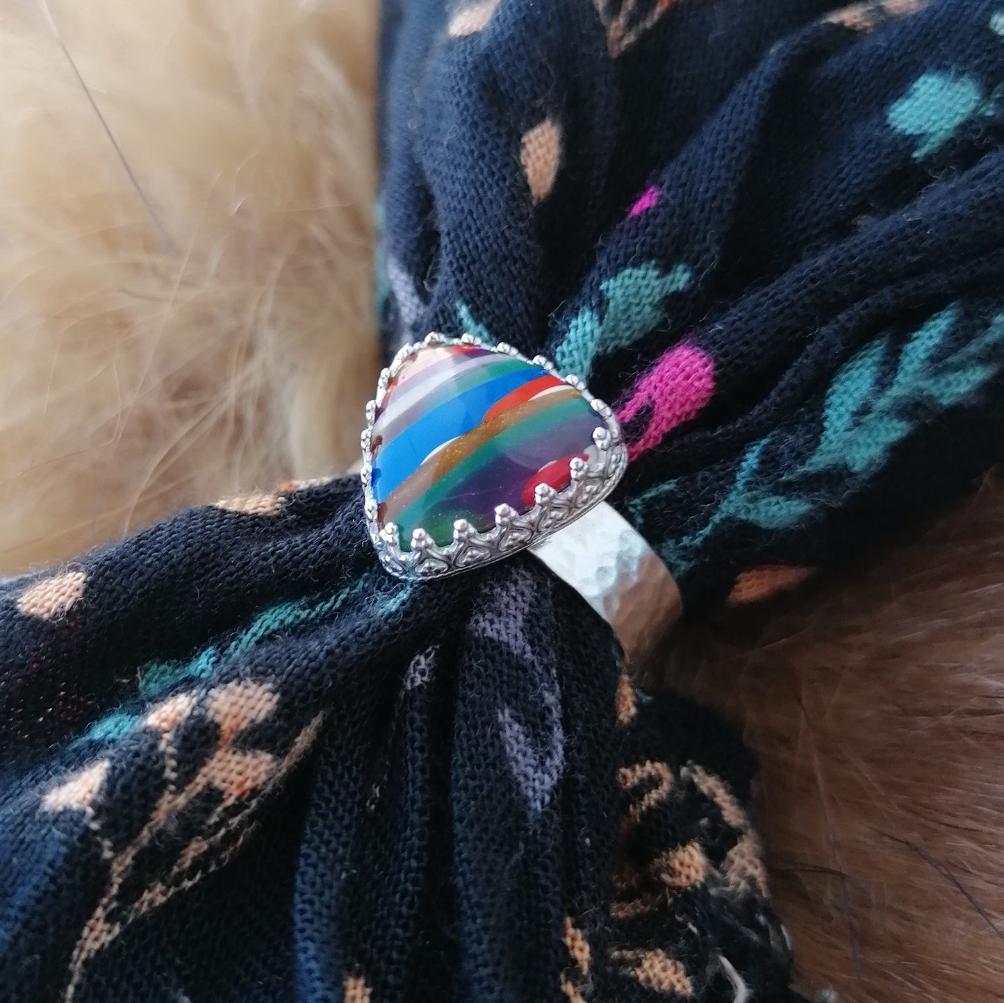 Surfboard resin ring