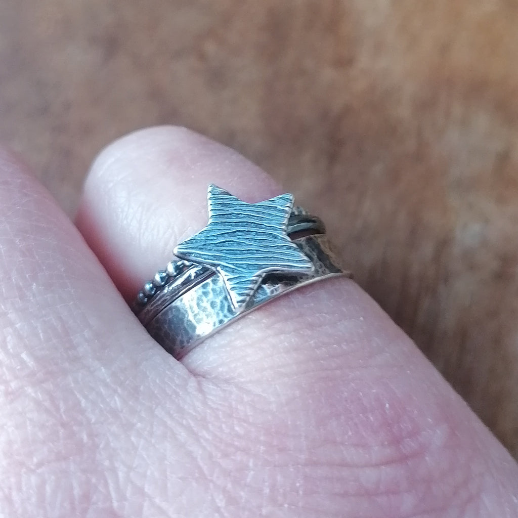 Stellar stacker ring - size N